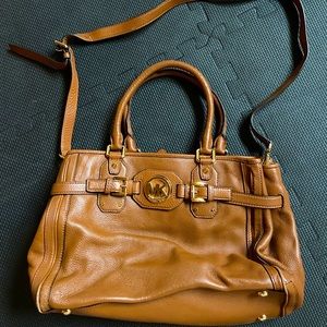 Michael Kors Leather Satchel Large